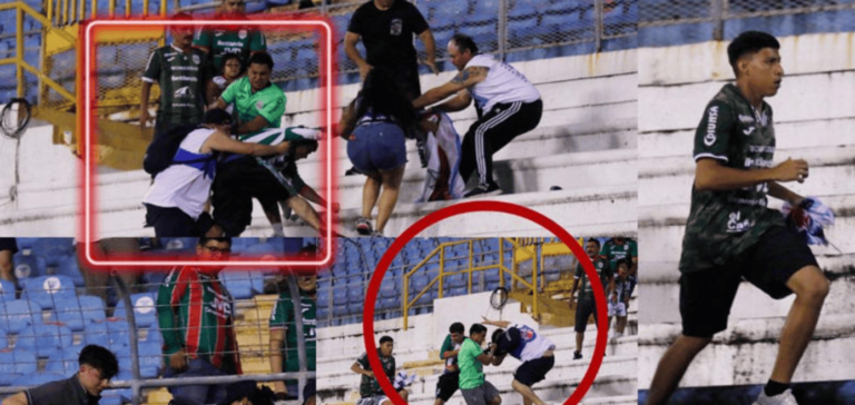 Trifulca entre aficionados de Alianza y Marathón en el Estadio Olímpico